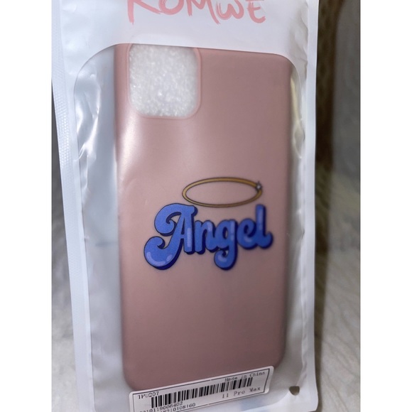 Pink Angel Graphic iPhone 11 Pro Max Case 💜 - Picture 10 of 17